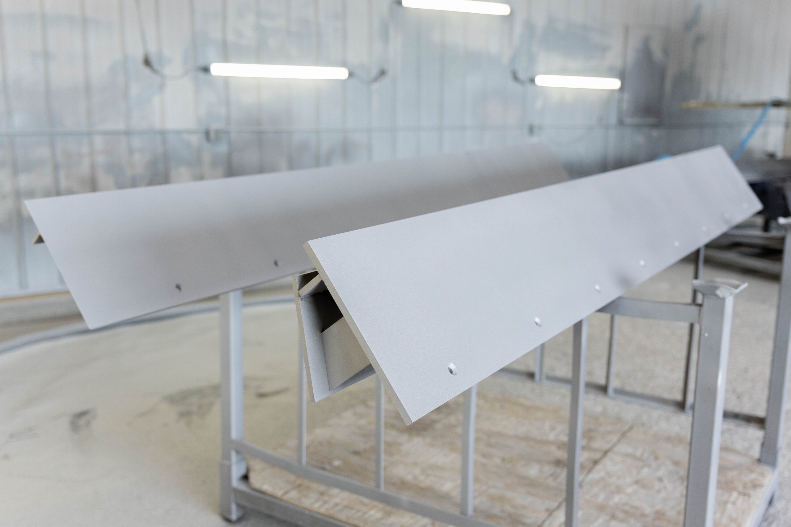 Glass bead blasting or abrasive blasting by JC Toland.