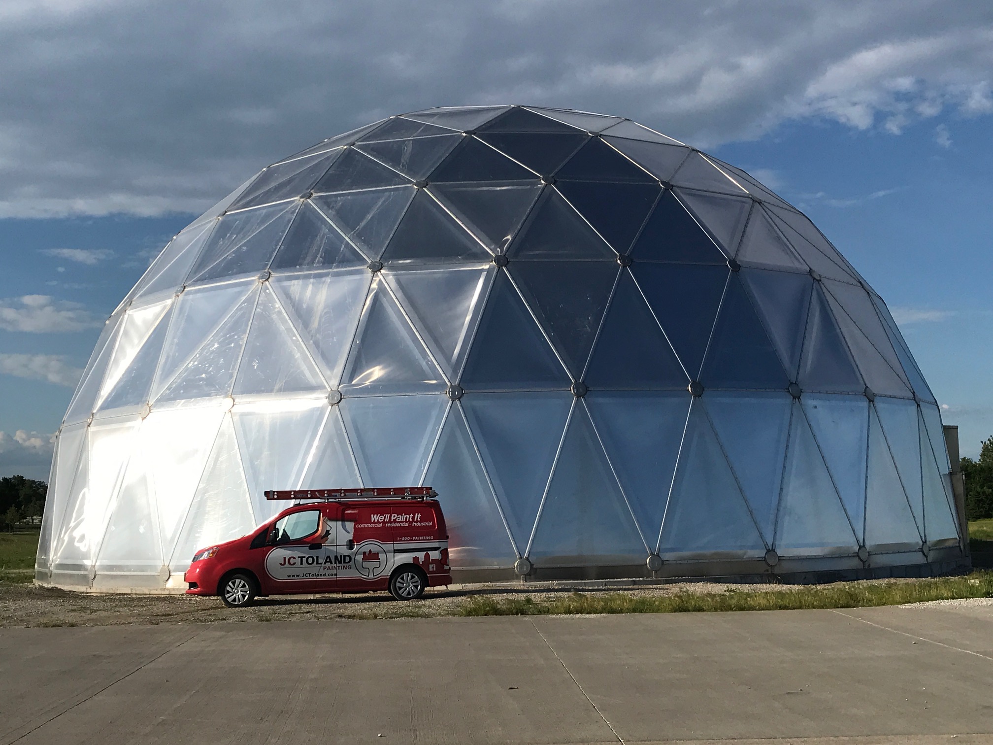 DOME Project In Central Iowa JC Toland Commercial Painting